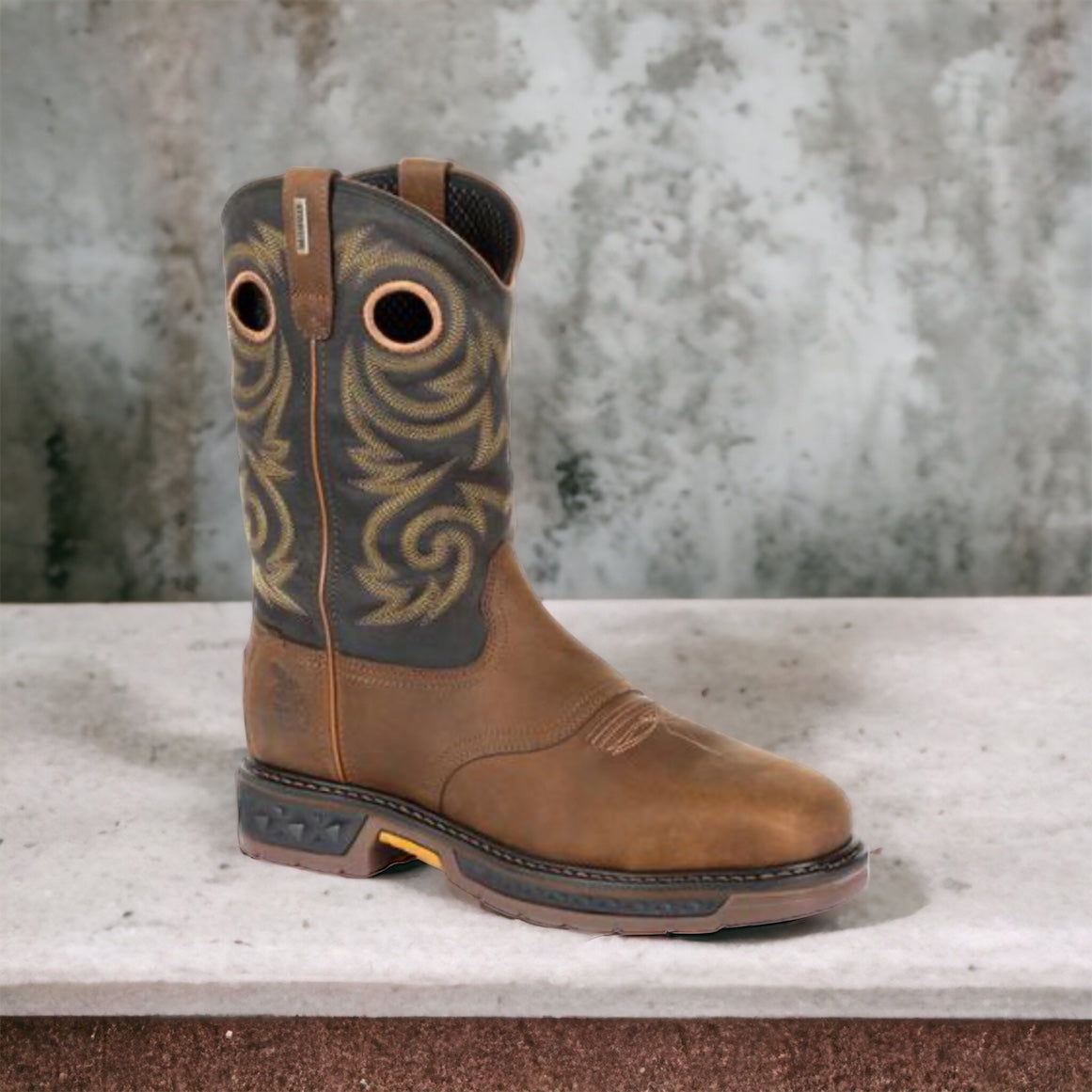 Georgia Boot Carbo-Tec LT Steel Toe Waterproof Pull On Work Boot