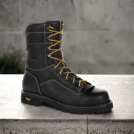 Georgia Boot AMP LT Logger Composite Toe Waterproof Work Boot