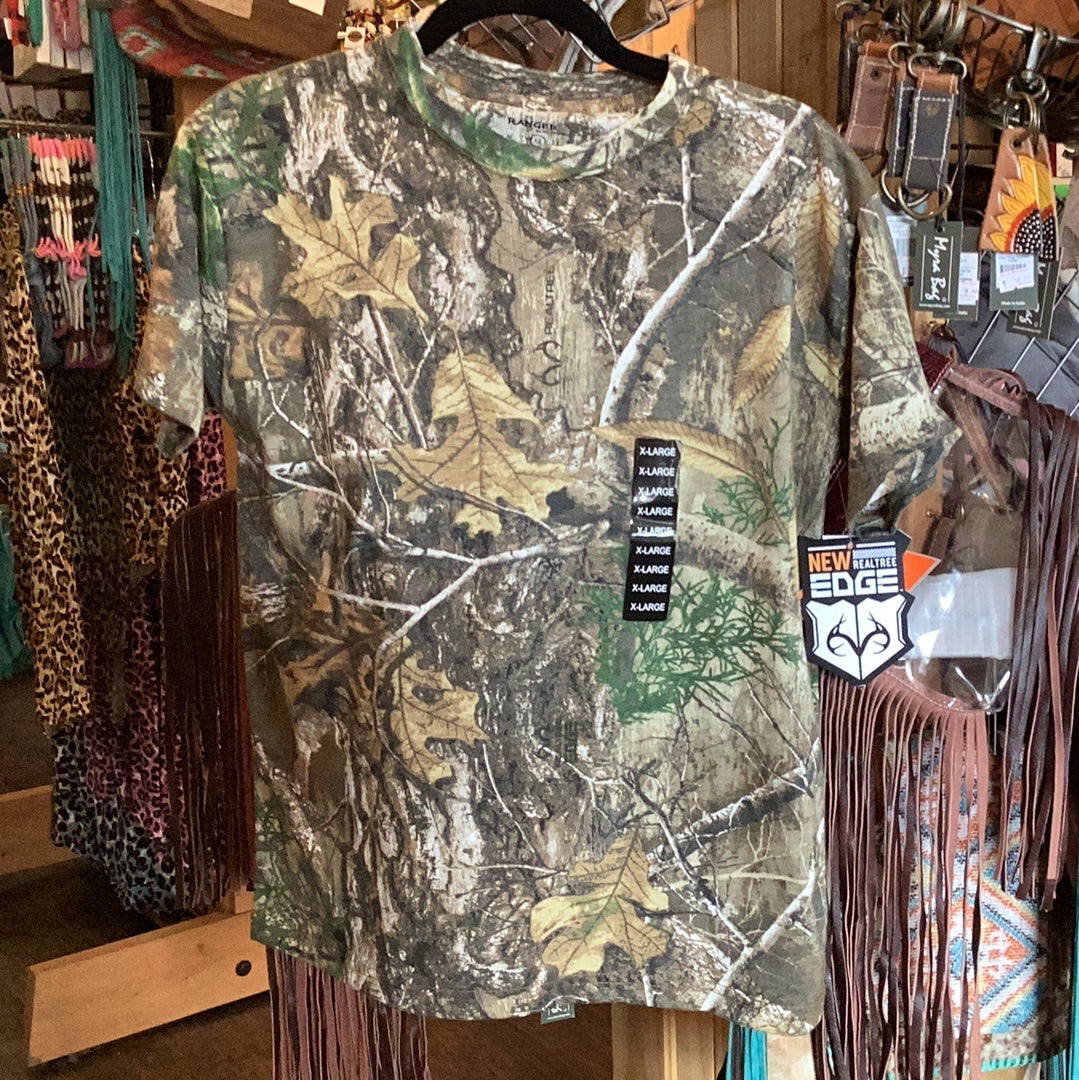 Youth Realtree Edge Short Sleeve Shirt