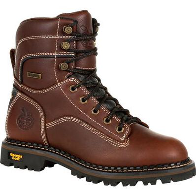 GEORGIA BOOT LT LOGGER WOMEN'S WATERPROOF LOW HEEL LOGGER BOOT