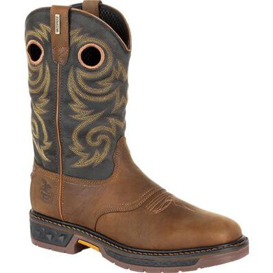 GEORGIA BOOT CARBO-TEC LT WATERPROOF PULL-ON WORK BOOT