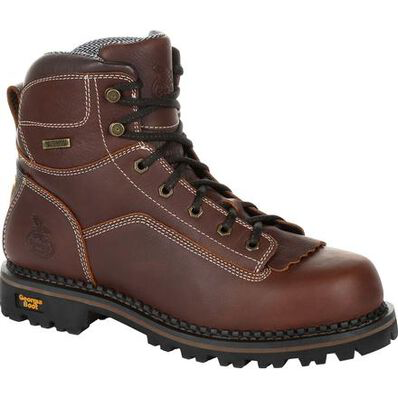 GEORGIA BOOT LT LOGGER LOW HEEL WATERPROOF WORK BOOT