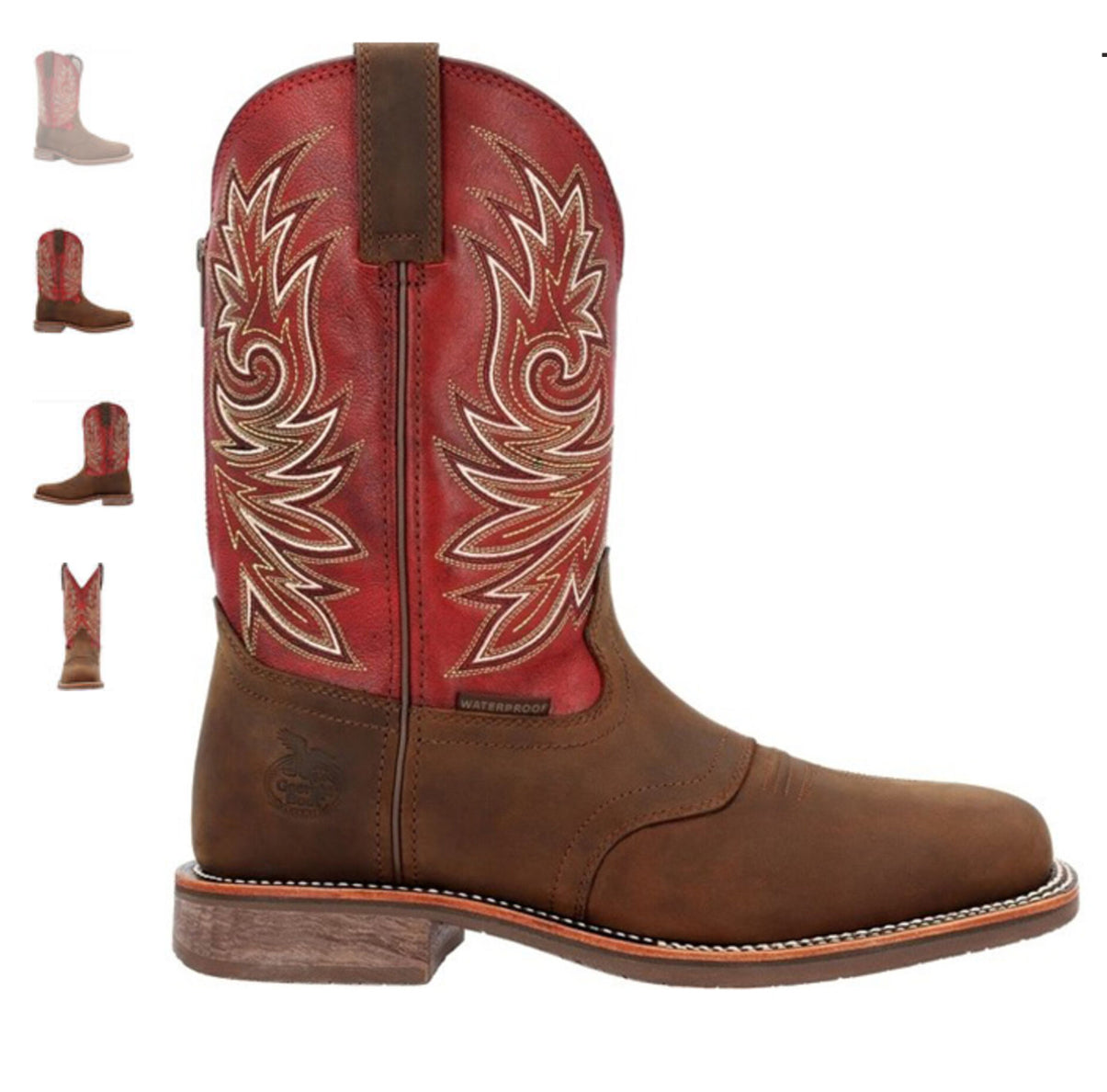 GEORGIA BOOT CARBO-TEC ELITE WATERPROOF WESTERN WORK BOOT